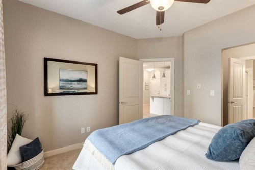 3109-522 Cranford Drive Se, Calgary, AB - Indoor Photo Showing Bedroom