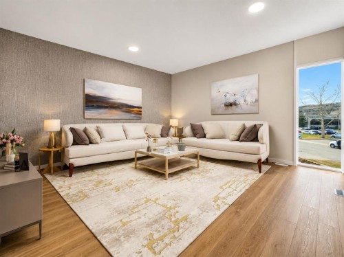 6110 Bowwood Drive Nw, Calgary, AB - Indoor Photo Showing Living Room