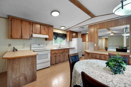 169 Erin Woods Circle Se, Calgary, AB - Indoor Photo Showing Kitchen With Double Sink