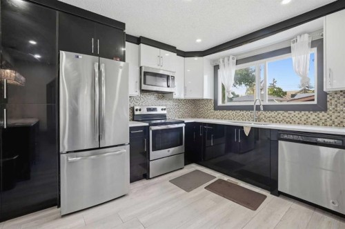731 Maryvale Way Ne, Calgary, AB - Indoor Photo Showing Kitchen With Upgraded Kitchen