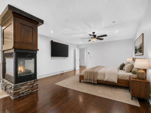 2724 Signal Ridge View Sw, Calgary, AB - Indoor With Fireplace