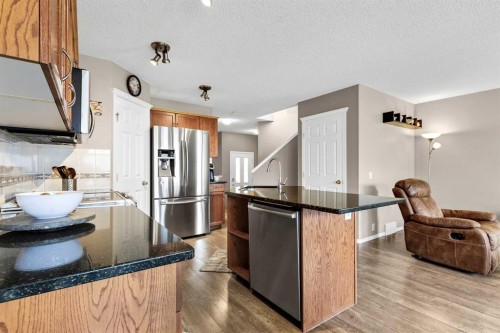 152 Covewood Green Ne, Calgary, AB - Indoor Photo Showing Kitchen With Stainless Steel Kitchen