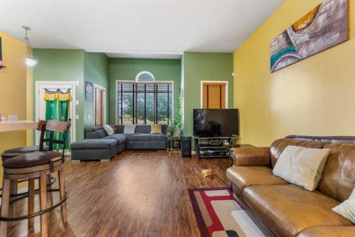 5036 Martin Crossing Drive Ne, Calgary, AB - Indoor Photo Showing Living Room