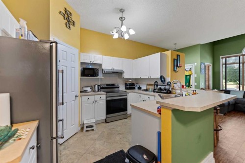 5036 Martin Crossing Drive Ne, Calgary, AB - Indoor Photo Showing Kitchen With Stainless Steel Kitchen With Double Sink