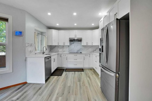 16 Sun Harbour Crescent Se, Calgary, AB - Indoor Photo Showing Kitchen With Stainless Steel Kitchen With Upgraded Kitchen