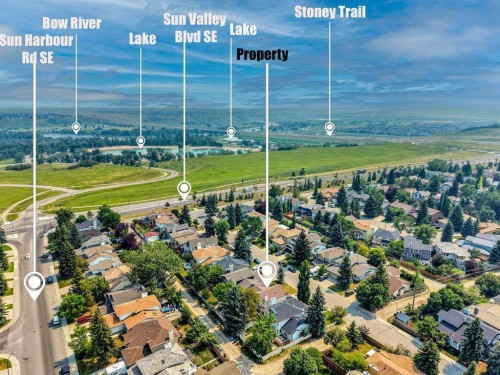 16 Sun Harbour Crescent Se, Calgary, AB - Outdoor With View