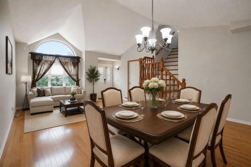 16 Sun Harbour Crescent Se, Calgary, AB - Indoor Photo Showing Dining Room