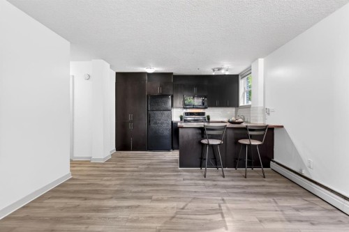 103-1333 13 Avenue Sw, Calgary, AB - Indoor Photo Showing Kitchen