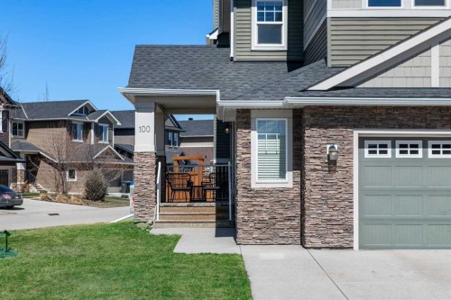 100 Kinniburgh Gardens, Chestermere, AB - Outdoor With Facade