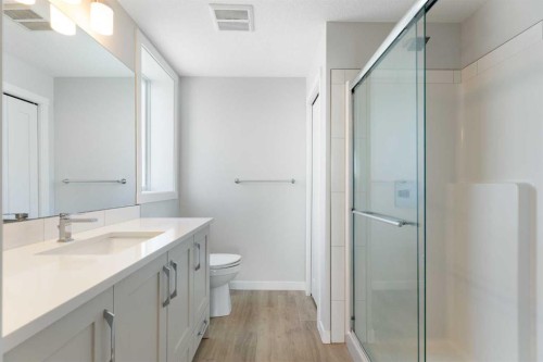 202-150 Shawnee Square Sw, Calgary, AB - Indoor Photo Showing Bathroom