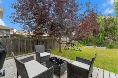 100 Fairways Drive Nw, Airdrie, AB - Outdoor With Deck Patio Veranda