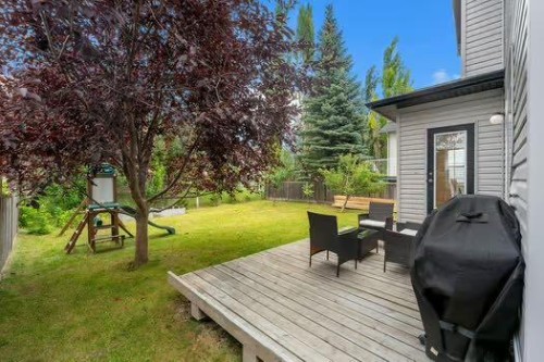 100 Fairways Drive Nw, Airdrie, AB - Outdoor With Deck Patio Veranda
