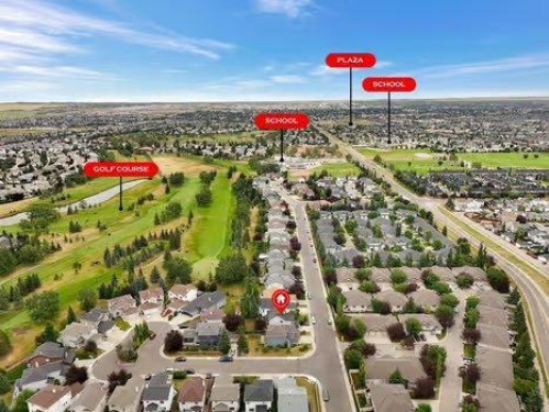 100 Fairways Drive Nw, Airdrie, AB - Outdoor With View