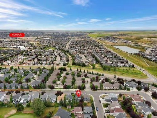 100 Fairways Drive Nw, Airdrie, AB - Outdoor With View