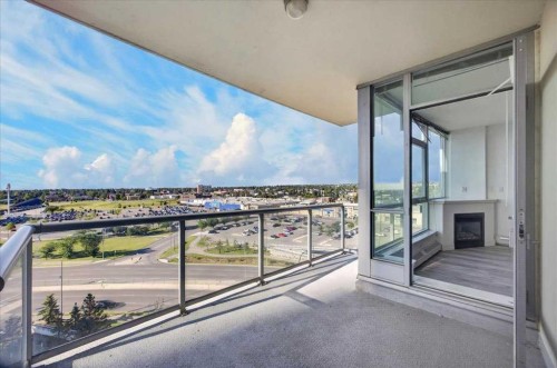 904-55 Spruce Place Sw, Calgary, AB - Outdoor With Balcony With View With Exterior