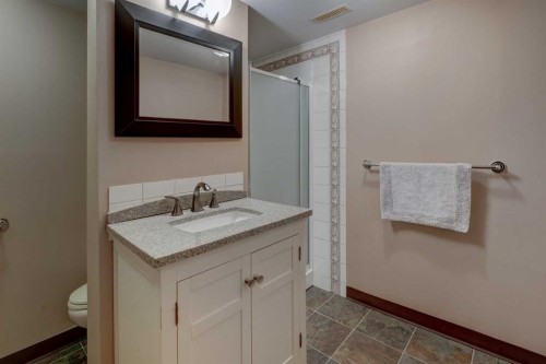 321 Gleneagles View, Cochrane, AB - Indoor Photo Showing Bathroom