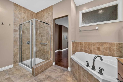 66 Evercreek Bluffs View Sw, Calgary, AB - Indoor Photo Showing Bathroom