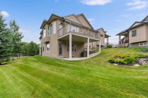 66 Evercreek Bluffs View Sw, Calgary, AB - Outdoor With Deck Patio Veranda