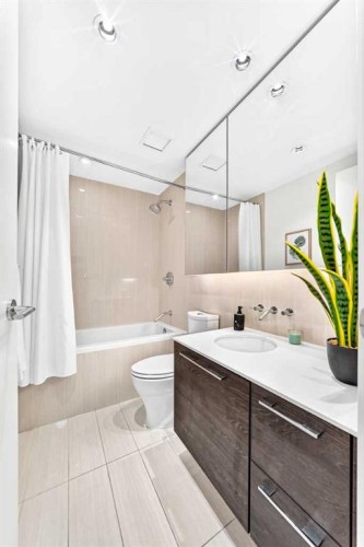 1204-901 10 Avenue Sw, Calgary, AB - Indoor Photo Showing Bathroom