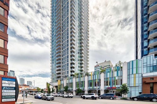 1204-901 10 Avenue Sw, Calgary, AB - Outdoor With Facade