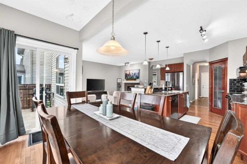 121 Chapalina Heights Se, Calgary, AB - Indoor Photo Showing Dining Room