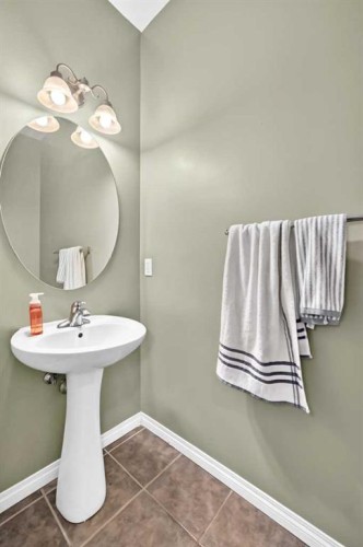 121 Chapalina Heights Se, Calgary, AB - Indoor Photo Showing Bathroom