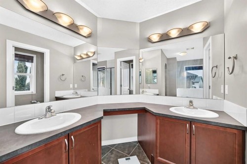 121 Chapalina Heights Se, Calgary, AB - Indoor Photo Showing Bathroom