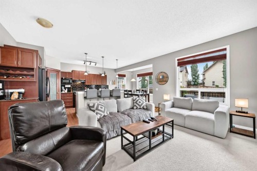 121 Chapalina Heights Se, Calgary, AB - Indoor Photo Showing Living Room