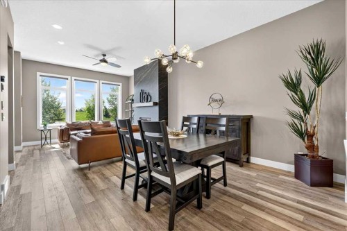 24 Mahogany Gardens Se, Calgary, AB - Indoor Photo Showing Dining Room