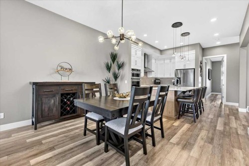 24 Mahogany Gardens Se, Calgary, AB - Indoor Photo Showing Dining Room