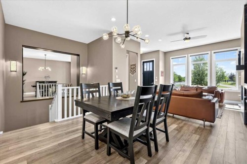 24 Mahogany Gardens Se, Calgary, AB - Indoor Photo Showing Dining Room
