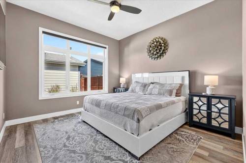 24 Mahogany Gardens Se, Calgary, AB - Indoor Photo Showing Bedroom