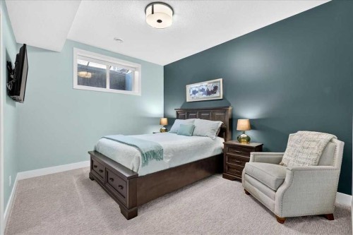 24 Mahogany Gardens Se, Calgary, AB - Indoor Photo Showing Bedroom