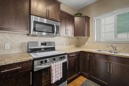 415-263 Macewan Road, Edmonton, AB - Indoor Photo Showing Kitchen With Double Sink