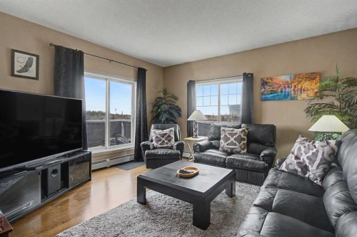 415-263 Macewan Road, Edmonton, AB - Indoor Photo Showing Living Room