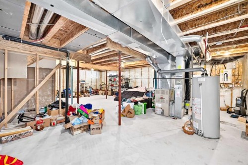 505 Kincora Bay Nw, Calgary, AB - Indoor Photo Showing Basement