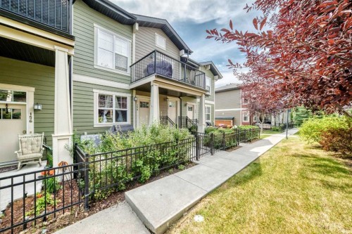 154 Cranford Walk Se, Calgary, AB - Outdoor With Deck Patio Veranda