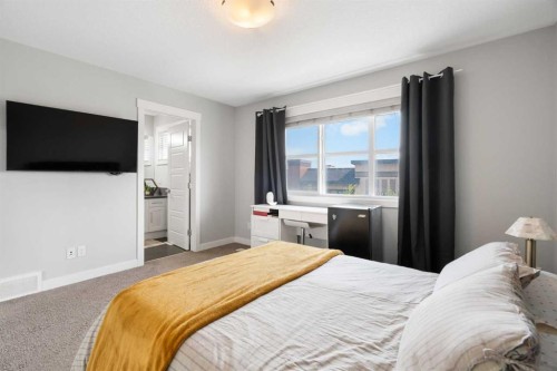 56 Skyview Circle Ne, Calgary, AB - Indoor Photo Showing Bedroom