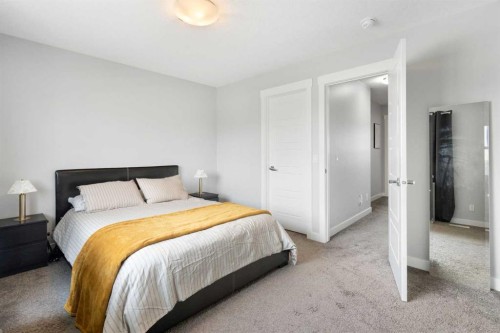 56 Skyview Circle Ne, Calgary, AB - Indoor Photo Showing Bedroom
