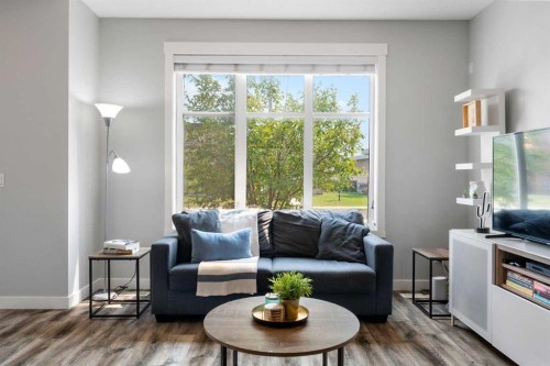 56 Skyview Circle Ne, Calgary, AB - Indoor Photo Showing Living Room