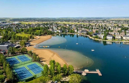 57 Auburn Bay View Se, Calgary, AB - Outdoor With Body Of Water With View
