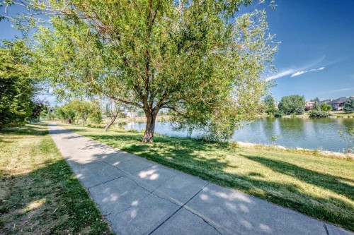 60 Harvest Park Way, Calgary, AB - Outdoor With Body Of Water With View