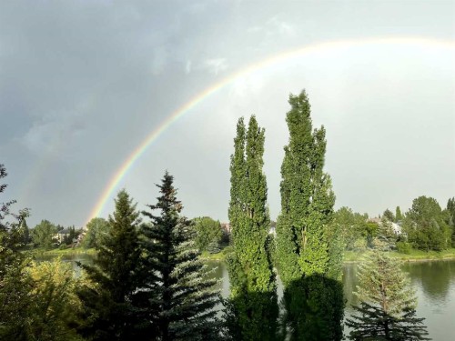 60 Harvest Park Way, Calgary, AB - Outdoor With Body Of Water With View
