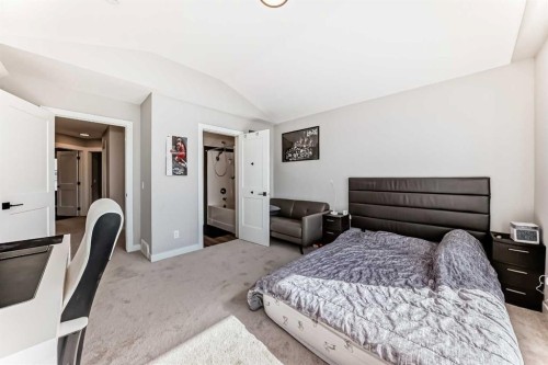 3125-55 Lucas Way Nw, Calgary, AB - Indoor Photo Showing Bedroom