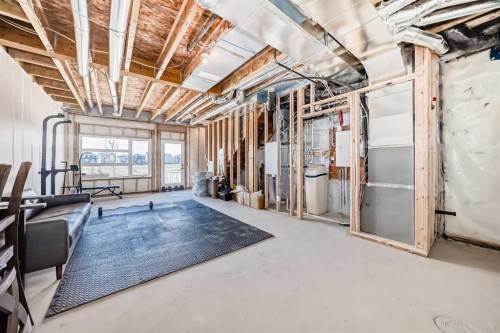 3125-55 Lucas Way Nw, Calgary, AB - Indoor Photo Showing Basement