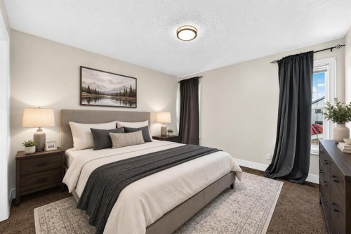 37 Chaparral Ridge Link Se, Calgary, AB - Indoor Photo Showing Bedroom
