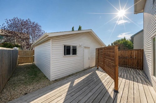 37 Chaparral Ridge Link Se, Calgary, AB - Outdoor With Deck Patio Veranda With Exterior