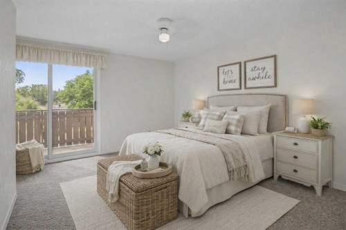 3414 Morley Trail Nw, Calgary, AB - Indoor Photo Showing Bedroom