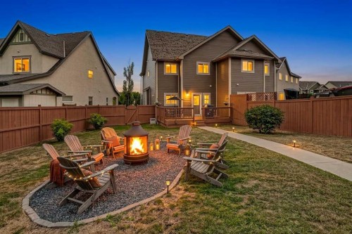 53 Mahogany Point Se, Calgary, AB - Outdoor With Deck Patio Veranda