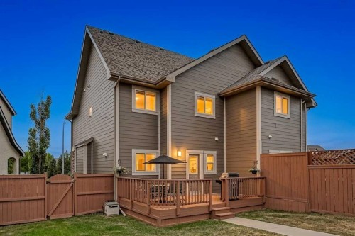 53 Mahogany Point Se, Calgary, AB - Outdoor With Deck Patio Veranda